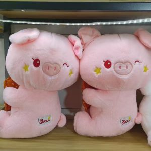Side-View Piggy Plush Toy 45*30