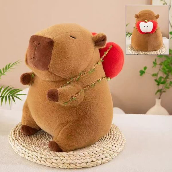 Apple Capybara Plush 45*30