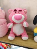 Sweet Berry Bear Stuffed Animal - Pink Fluffy Teddy with Fruity Fragrance 45*34